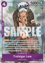 Trafalgar Law - ST10-010 - Super Rare (Treasure Rare) - Ultra Deck: The Three Captains