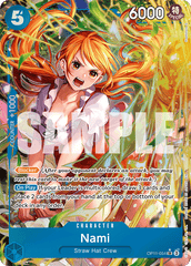 Nami - OP11-054 - Super Rare (Alternate Art) - A Fist Of Divine Speed