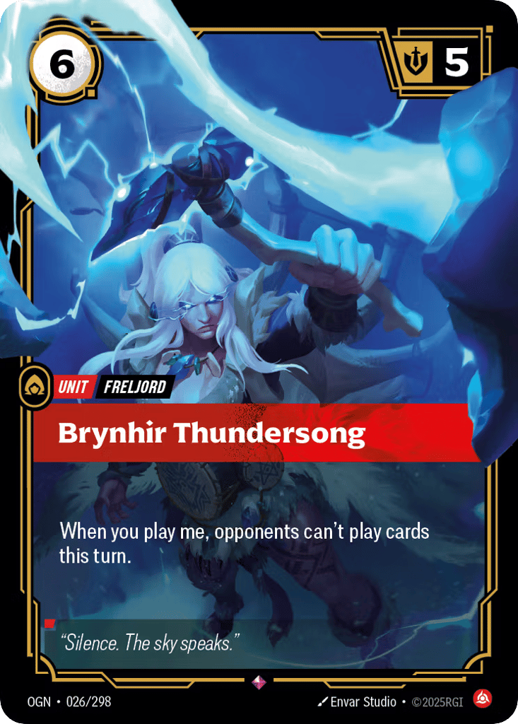 Brynhir Thundersong - 026/298 - Rare - Origins