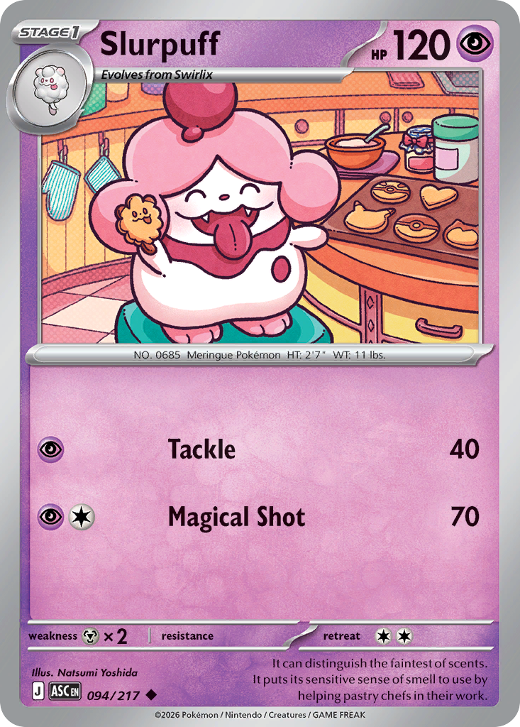 Slurpuff - 094/217 - Ascended Heroes