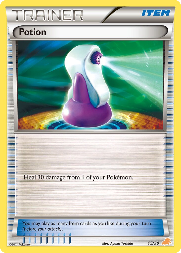 Potion - 15/30 - BW Trainer Kit Excadrill