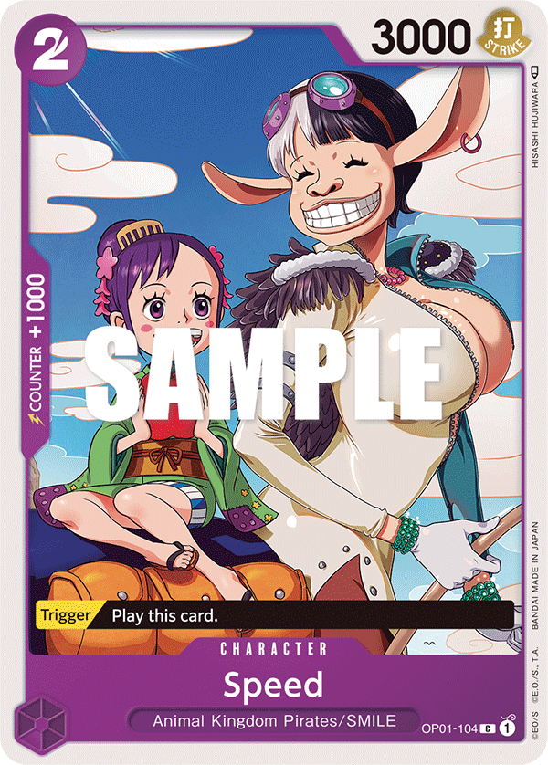 Speed - OP01-104 - Common - Romance Dawn