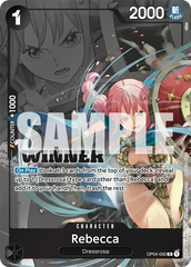 Rebecca - OP04-092 - Rare (Winner Stamp) - Kingdoms of Intrigue