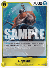 Neptune - OP11-108 - Rare - A Fist Of Divine Speed