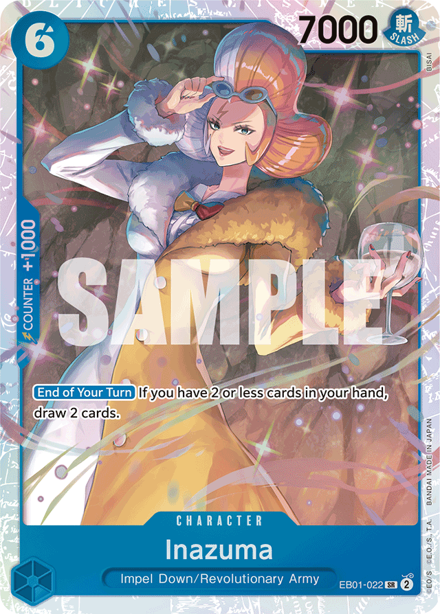 Inazuma - EB01-022 - Super Rare - Memorial Collection