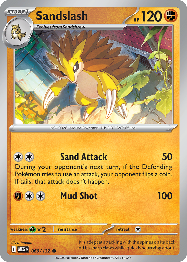 Sandslash - 069/132 - Mega Evolution