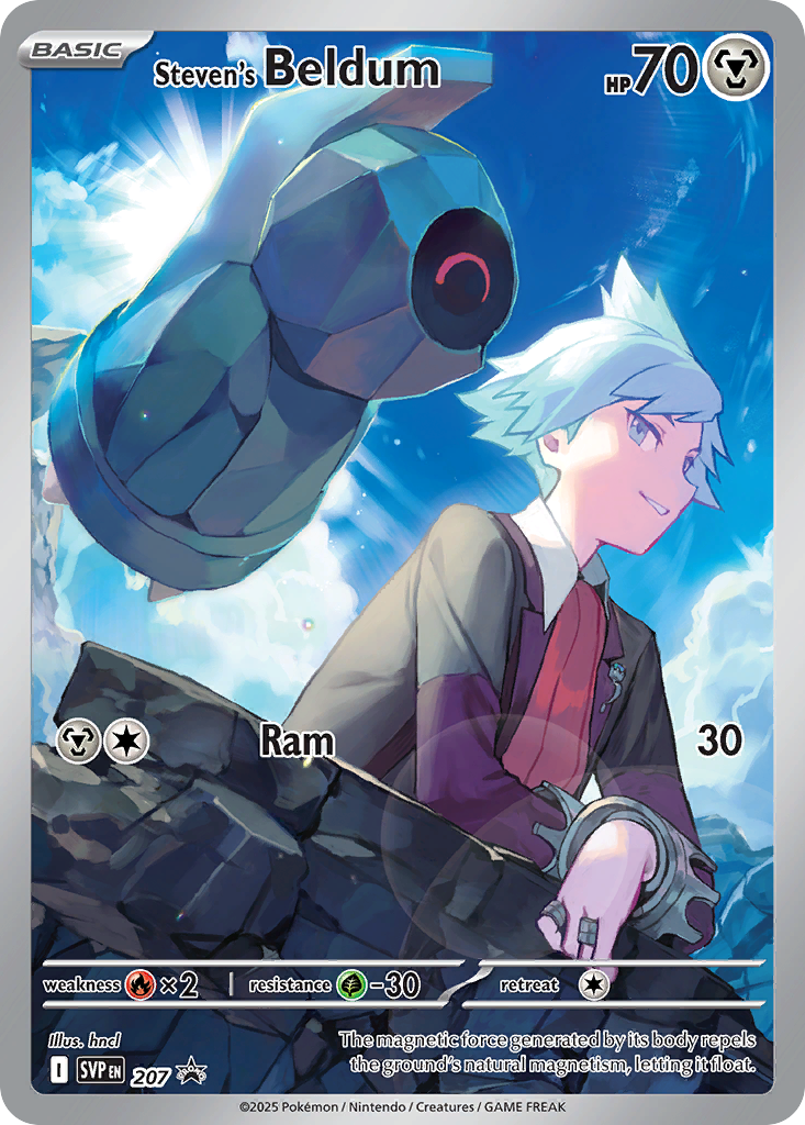 Steven's Beldum - 207 - Scarlet & Violet Black Star Promos