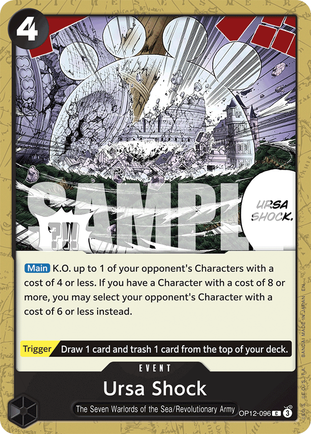 Ursa Shock - OP12-096 - Common - Legacy of the Master