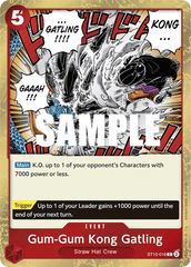Gum-Gum Kong Gatling - ST10-016 - Common - Ultra Deck: The Three Captains