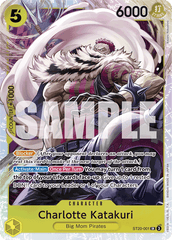 Charlotte Katakuri - ST20-001 - Super Rare - YELLOW Charlotte Katakuri