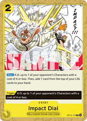 Impact Dial - OP15-115 - Common - Adventure on Kami's Island
