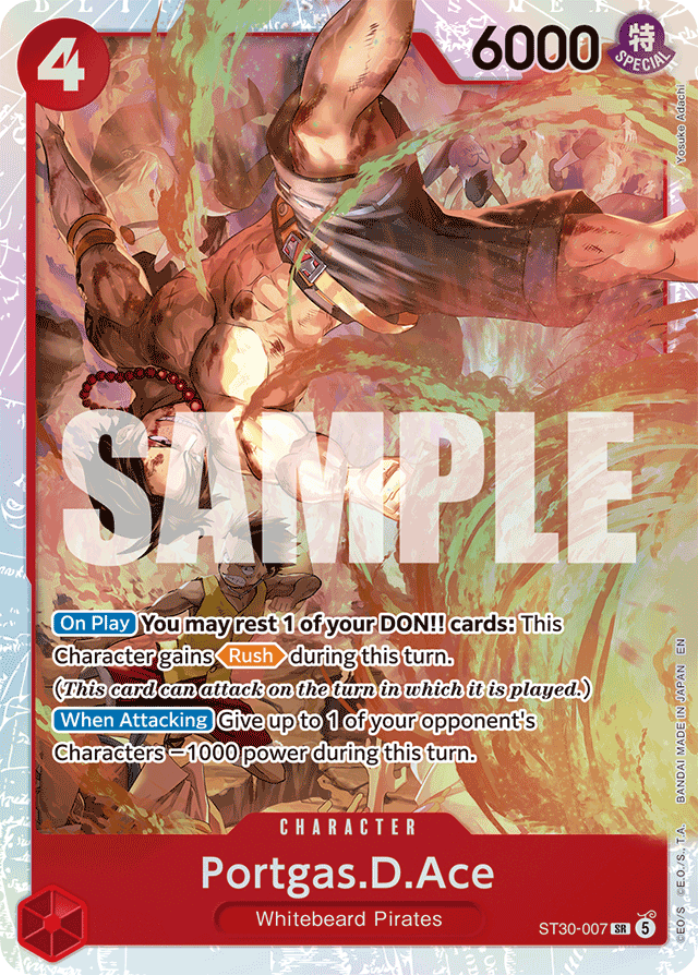 Portgas.D.Ace - ST30-007 - Super Rare - Luffy & Ace