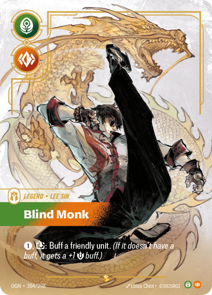 Blind Monk - 304/298 - Showcase - Origins