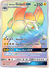 Alolan Golem-GX - 113/111 - Crimson Invasion