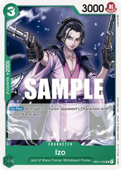 Izo - OP01-033 - Uncommon (Tournament Pack Vol2Alt Art) - Romance Dawn