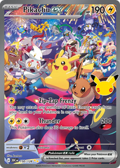 Pikachu ex - 150/128 - 30th Celebration