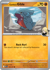 Cynthia's Gible - 109/217 - Ascended Heroes