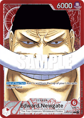 Edward.Newgate - OP02-001 - Leader (Alternate Art) - Paramount War