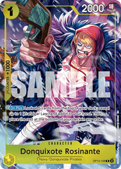 Donquixote Rosinante - OP12-108 - Rare (Illustration Box Vol6Alt Art) - Legacy of the Master