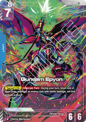 Gundam Epyon - GD02-002 - Legend Rare (Alternate Art) - Dual Impact
