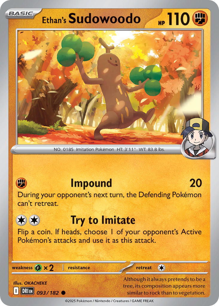 Ethan's Sudowoodo - 093/182 - Destined Rivals