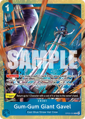 Gum-Gum Giant Gavel - OP03-055 - Common (Best Selection Vol2Alt Art) - Pillars of Strength