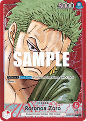 Roronoa Zoro - OP01-001 - Leader (Alternate Art) - Romance Dawn