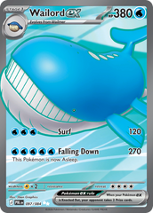 Wailord ex - 97/84 - Pitch Black