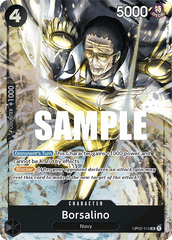 Borsalino - OP02-114 - Super Rare (Alternate Art) - Paramount War