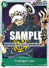 Trafalgar Law - ST02-009 - Super Rare - Worst Generation