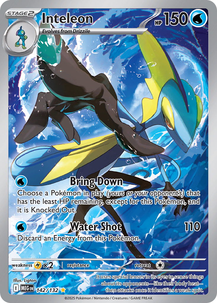 Inteleon - 142/132 - Mega Evolution