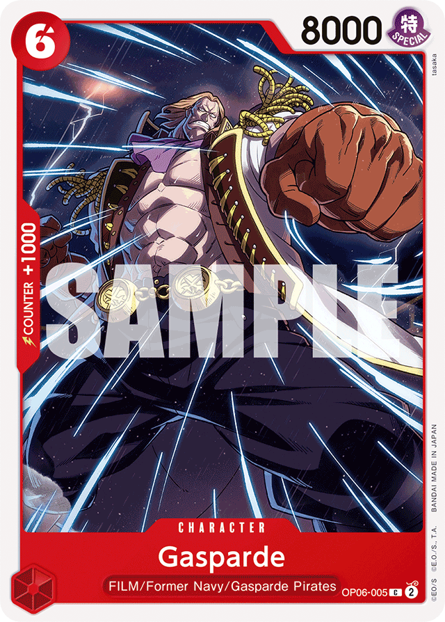Gasparde - OP06-005 - Common - Wings of the Captain