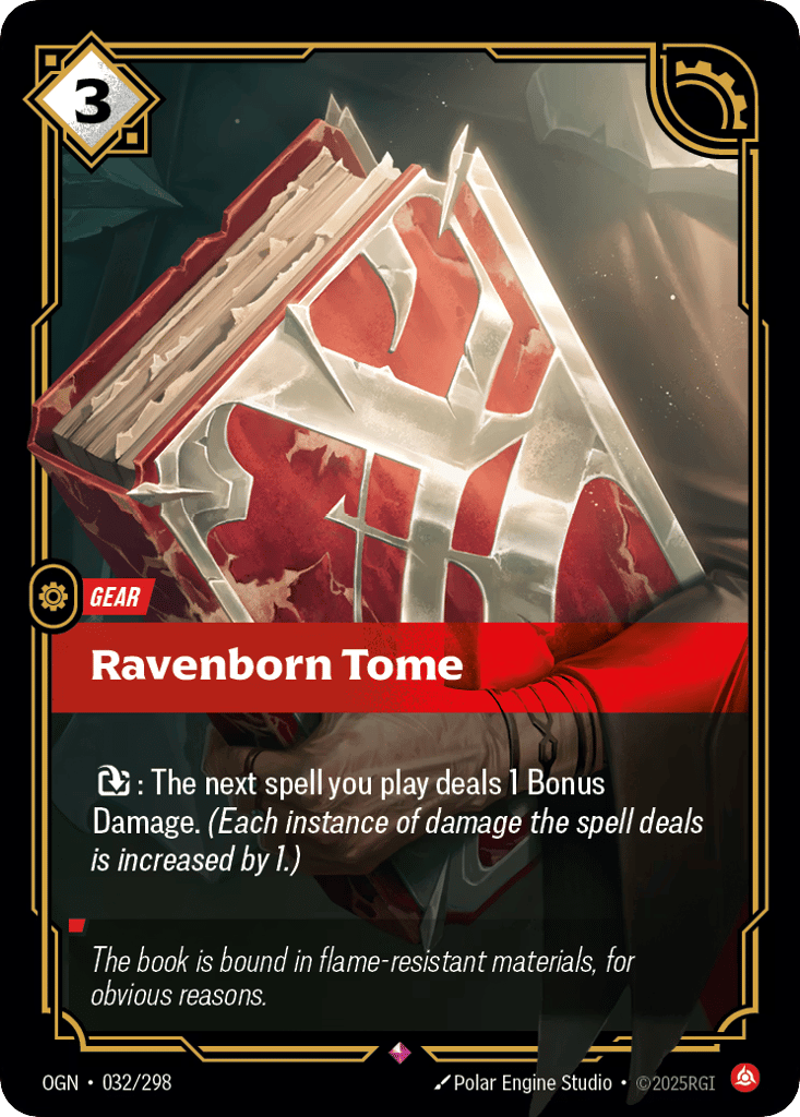 Ravenborn Tome - 032/298 - Rare - Origins