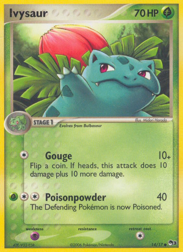 Ivysaur - 14/17 - POP Series 3