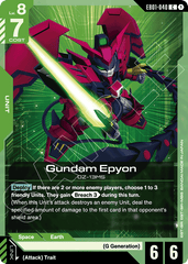 Gundam Epyon - EB01-040 - Common - Eternal Nexus