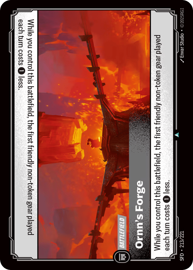 Ornn's Forge - 213/221 - Uncommon - Spiritforged