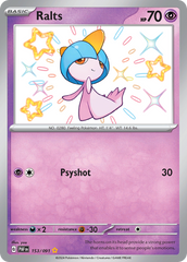 Ralts - 153/91 - Paldean Fates