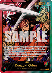 Kouzuki Oden - EB01-001 - Leader (Special Alternate Art) - Memorial Collection
