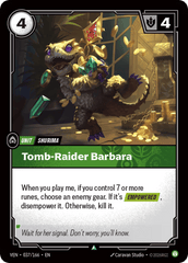 Tomb-raider Barbara - 037/166 - Uncommon - Vendetta