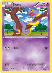 Ekans - 16/30 - XY Trainer Kit Noivern
