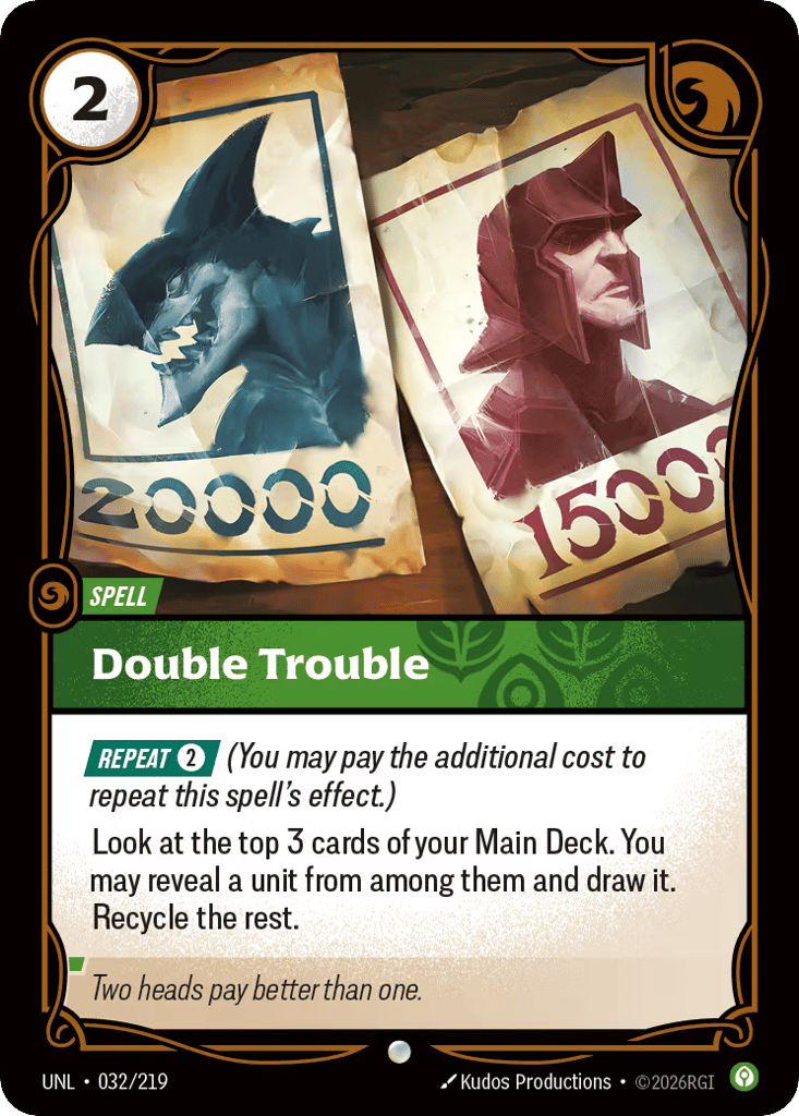 Double Trouble - 032/219 - Common - Unleashed