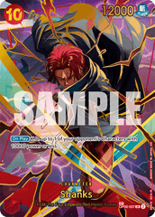 Shanks - OP06-007 - Super Rare (Special Alternate Art) - Wings of the Captain