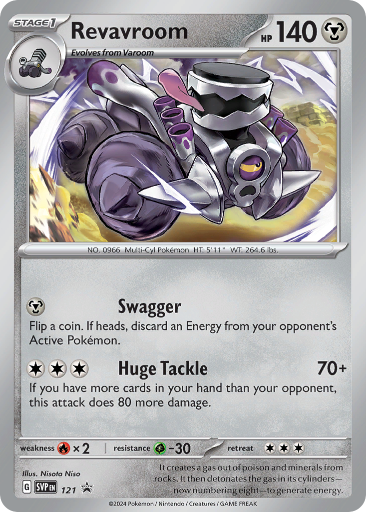 Revavroom - 121 - Scarlet & Violet Black Star Promos