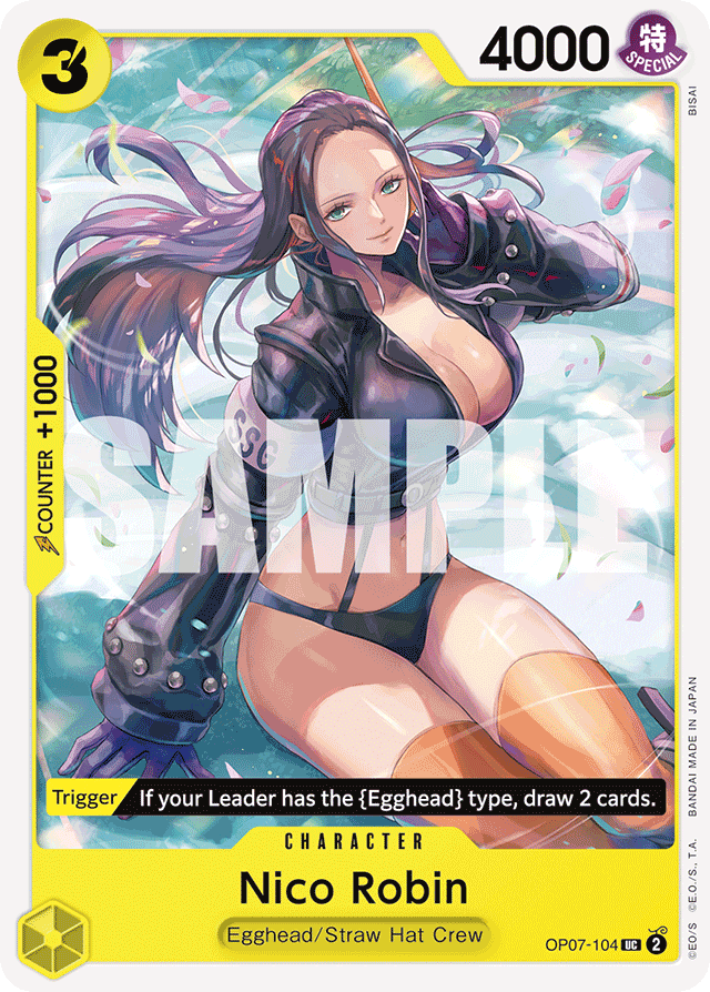 Nico Robin - OP07-104 - Uncommon - 500 Years In The Future