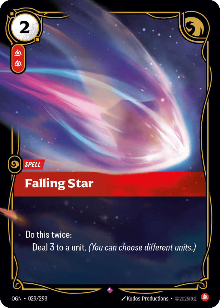 Falling Star - 029/298 - Rare - Origins