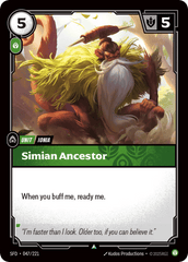 Simian Ancestor - 047/221 - Uncommon - Spiritforged