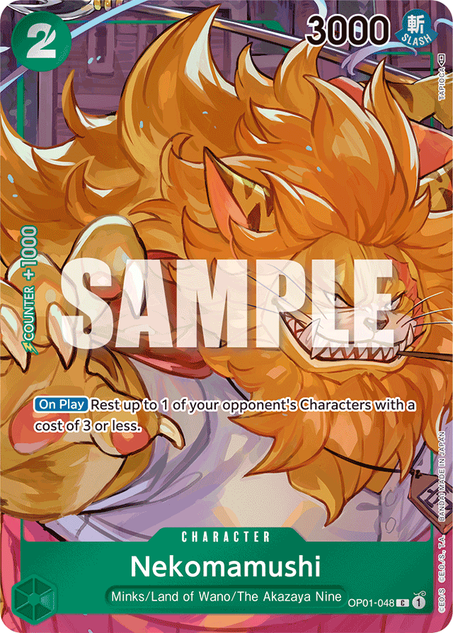 Nekomamushi - OP01-048 - Common - Romance Dawn