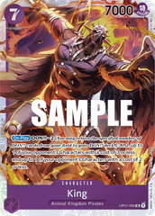 King - OP01-096 - Super Rare - Romance Dawn