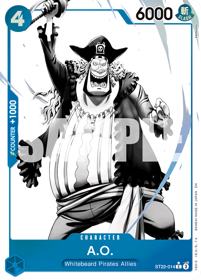 A.O. - ST22-014 - Common (Alternate Art) - Ace & Newgate