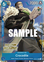 Crocodile - OP02-053 - Common (Offline Participant Stamp) - Paramount War